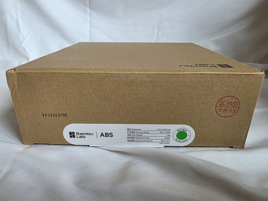 Пластик Bambu Lab ABS Bambu Green, зеленый
