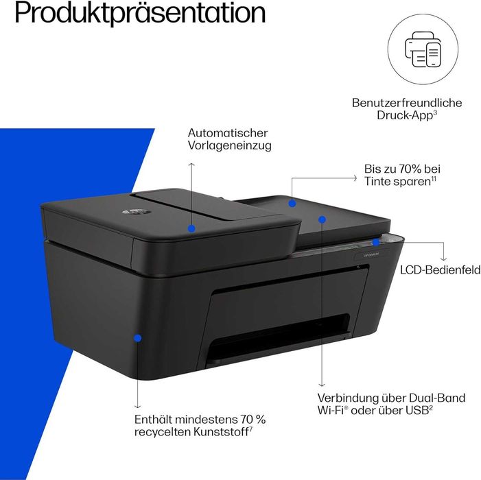 Мултифункционално устройство HP DeskJet 4320, WiFi