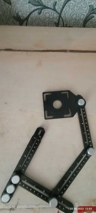 Шаблон для  разметки отверстия в кафеля я