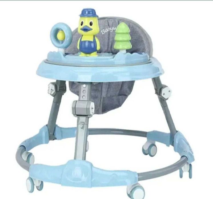 Premergator rotund cu jucarii,de la 6 luni