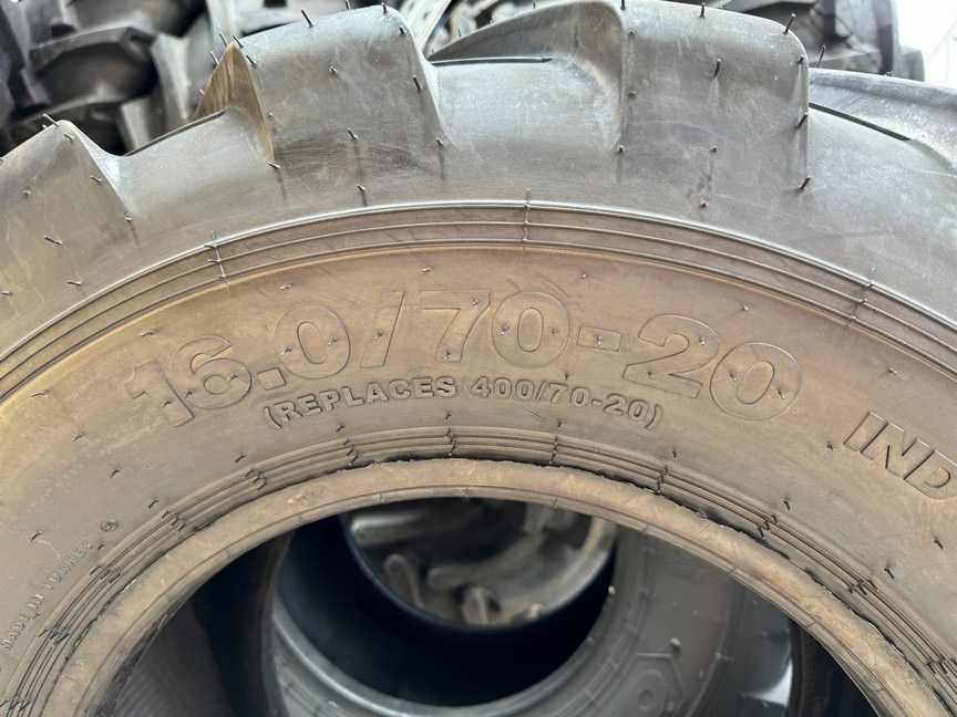 Anvelope noi industriale 16.0/70-20 cu 16 pliuri pentru JCB OZKA