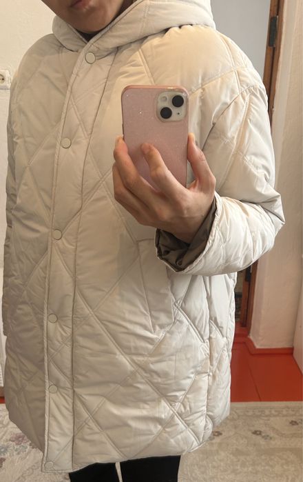 Куртка теплая двустороння