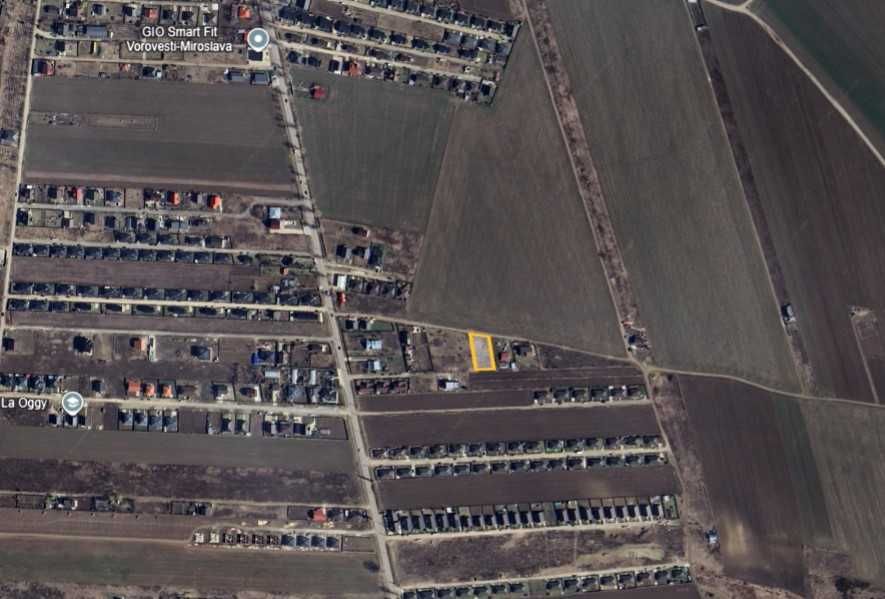 VAND TEREN Miroslava Vorovești  1000 mp + 24 m DESCHIDERE