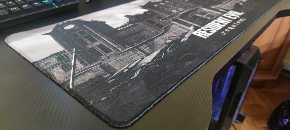 Resident Evil Requiem Mousepad R.P.D Racoon City Police Department Destroyed