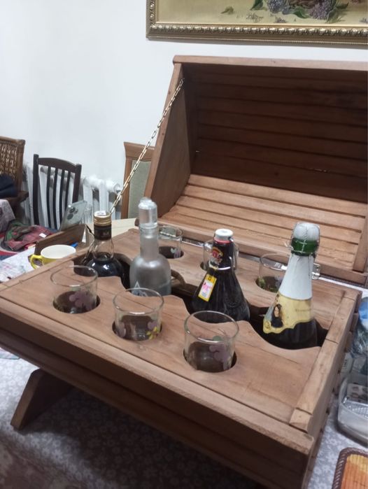 Бочка-бар, подарок из дерева