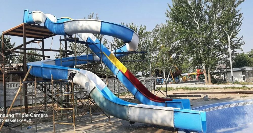 Горки для бассейнов и аквапарков