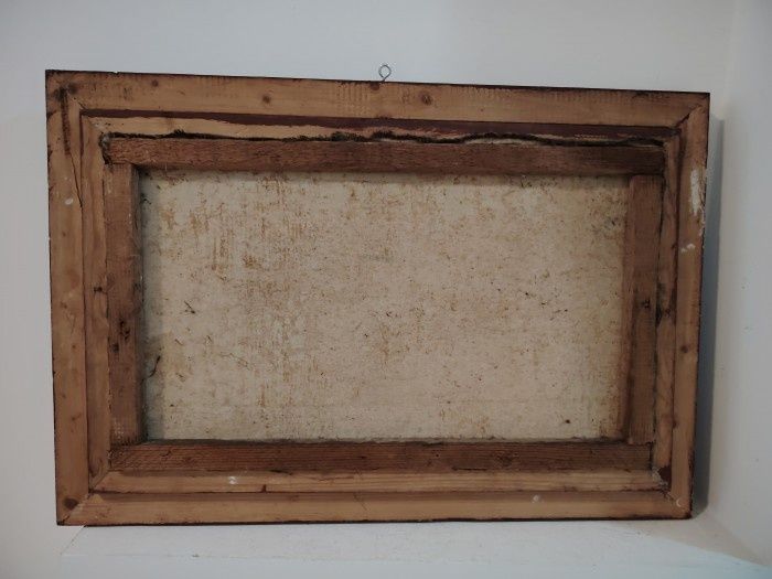 Tablou panza,peisaj de Iarna