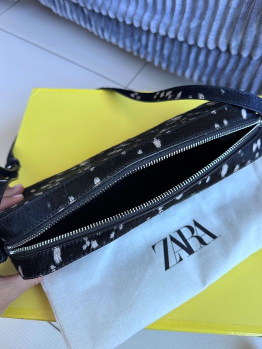 Zara чанта от 100% естествена кожа