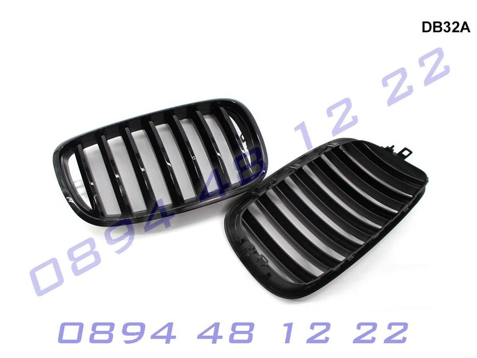 Черен гланц М бъбреци BMW X5 E70 X6 E71 07-14г