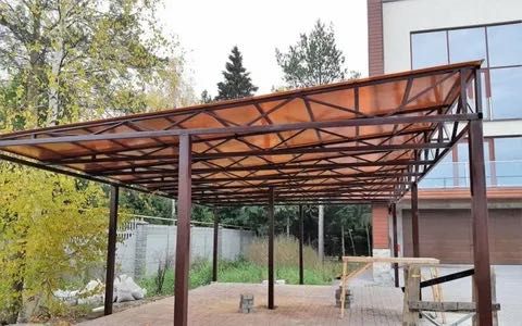 Готовый навес под ключи