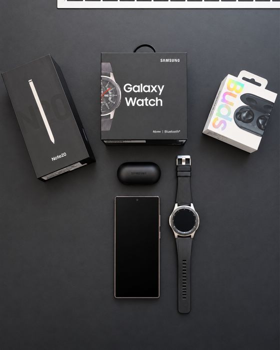 Note20 256GB + Galaxy Watch + Galaxy Buds