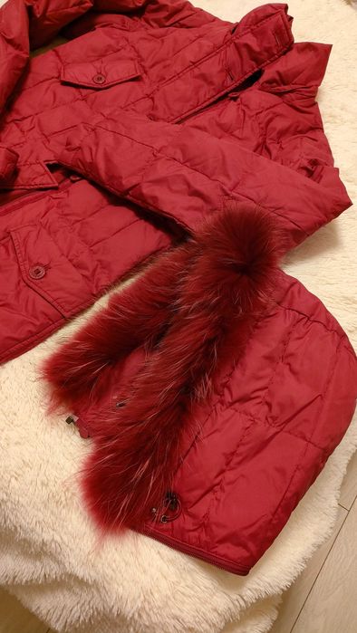 Пуховик LAVINE красный