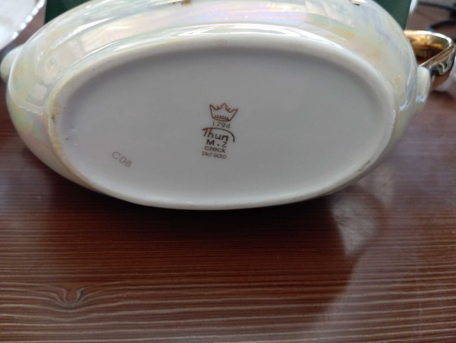 Селедочница Дулево СССР, соусник Мадонна