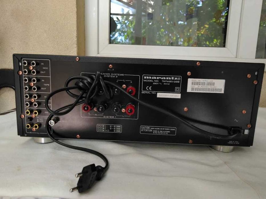 Marantz PM-80MK2, Amplificator stereo, Made in Japan