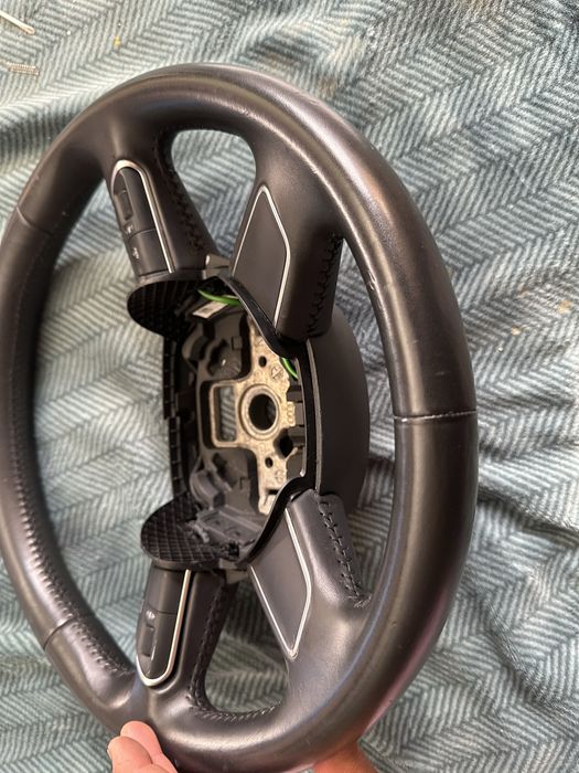 Volan piele cu comenzi 4 spite, cod 8K0419091AC audi a4 b8