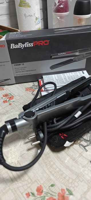 Щипцы для гофре BaByliss PRO Crimp 15