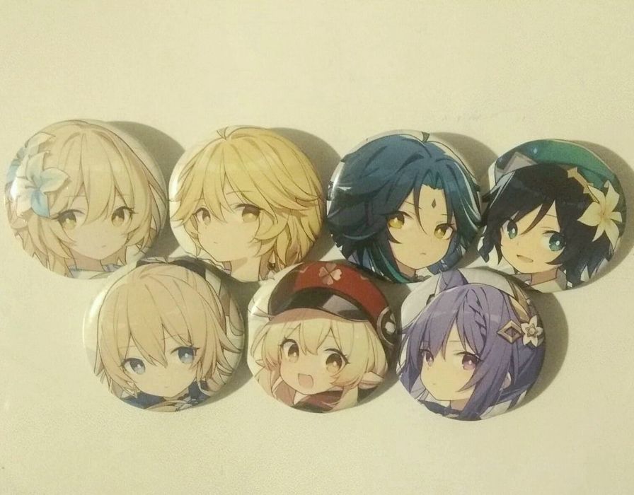 значки ГЕНШИН импакт