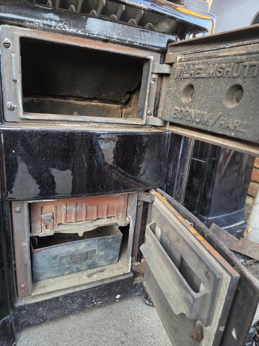 Sobă nemțească de Fontă cu șamotă