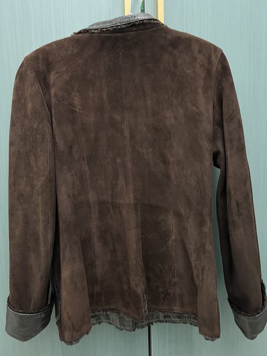 Замшевый жакет