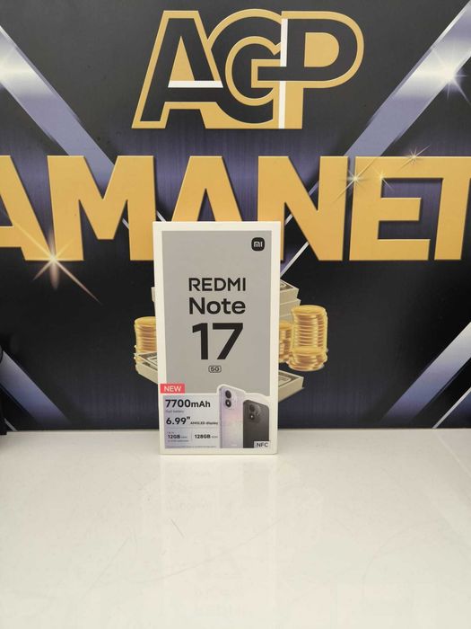 Redmi Note 17  5G 128 GB Black Sigilat  AGP Amanet 4219