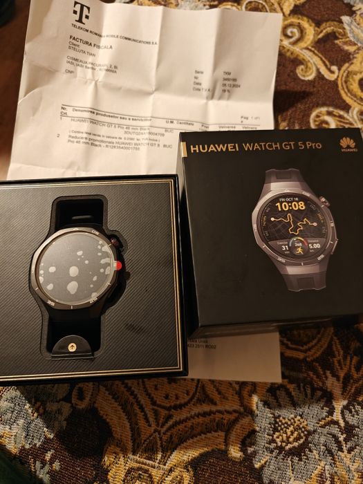 Huawei watch 5 pro garanție impecabil