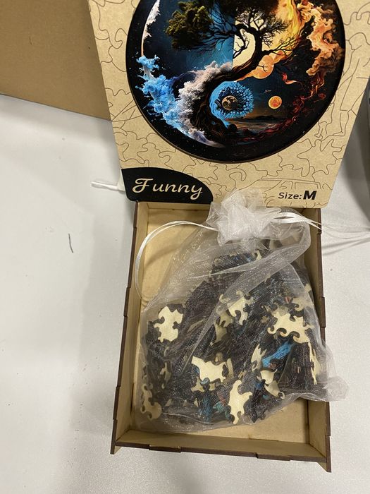 Дървени пъзели 200 парчета