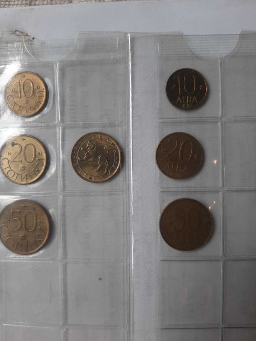 Монети стари и от близкото минало
