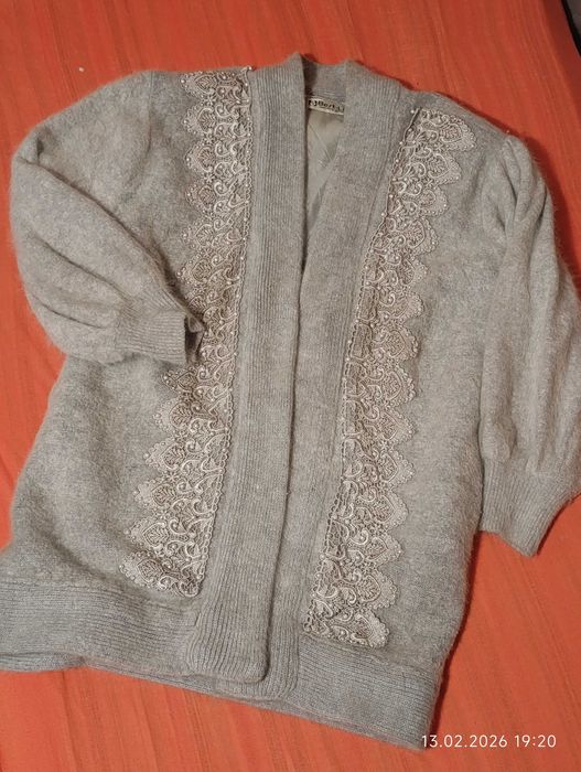 Кофта, ангорка, размер 52.
