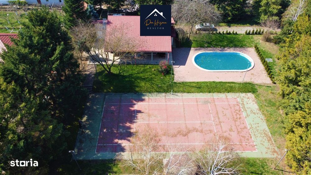 Casa | Piscina | Teren de tenis| Oaza de liniste | Belciugatele lac