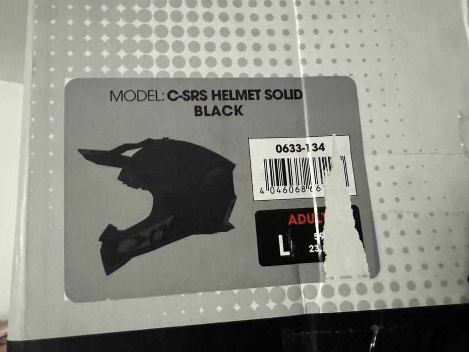 Casca moto cross atv O’neal C-SRS , marimea L , NOU