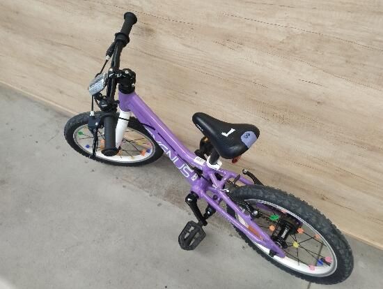 bicicleta copii Aluminiu Cyngus 16" mov - (SecondHand) Decathlon