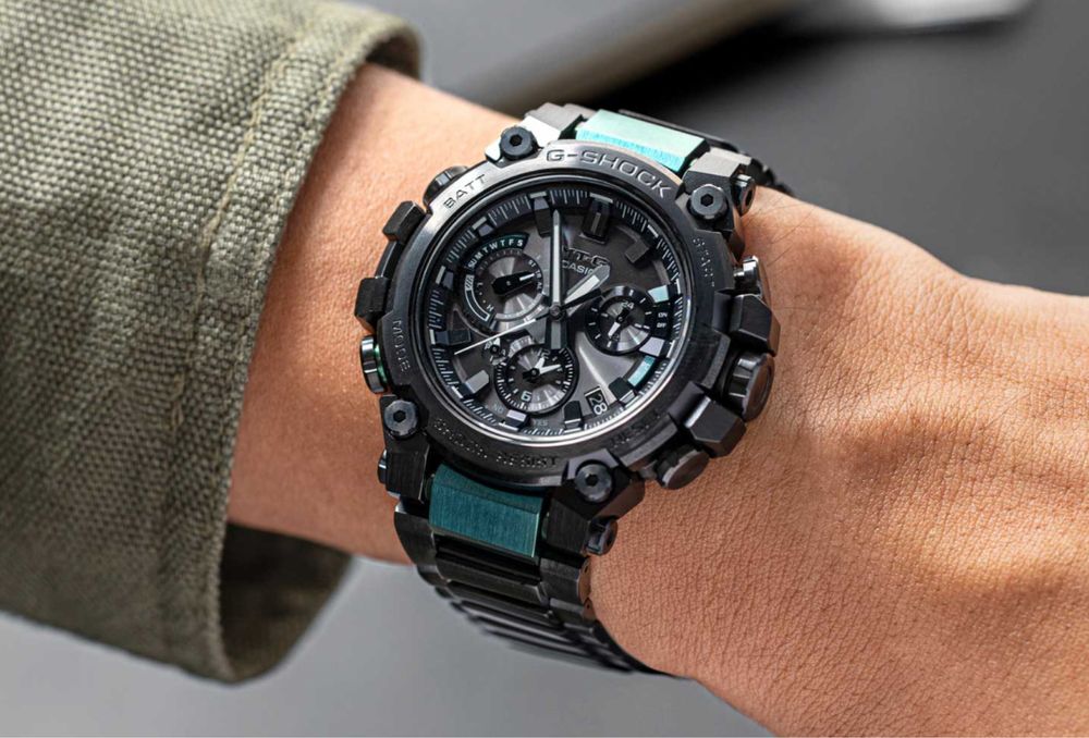 *Чисто Нов* Casio G-Shock MTG-B3000-1BD-1A2 *Green Links*