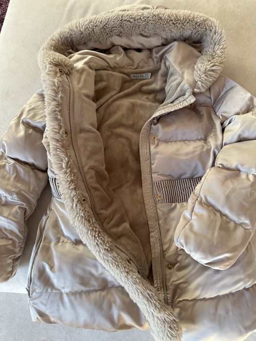 Зимно топло и луксозно яке за момиченца Abel i Lula