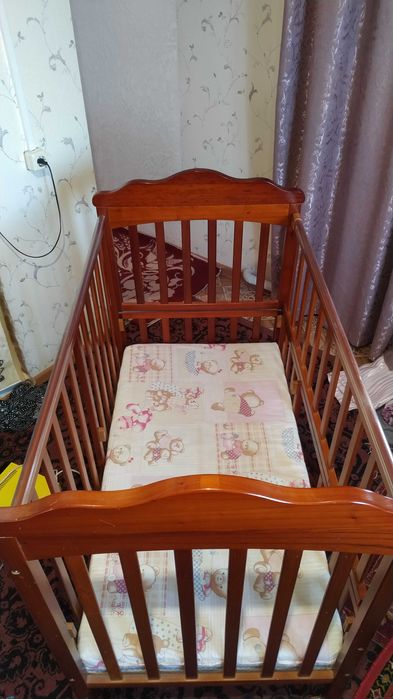 Детский деревянный манежик