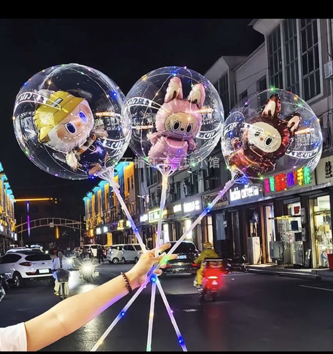 Шары бобо светящиеся