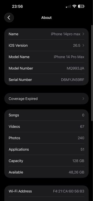 Iphone 14 pro max