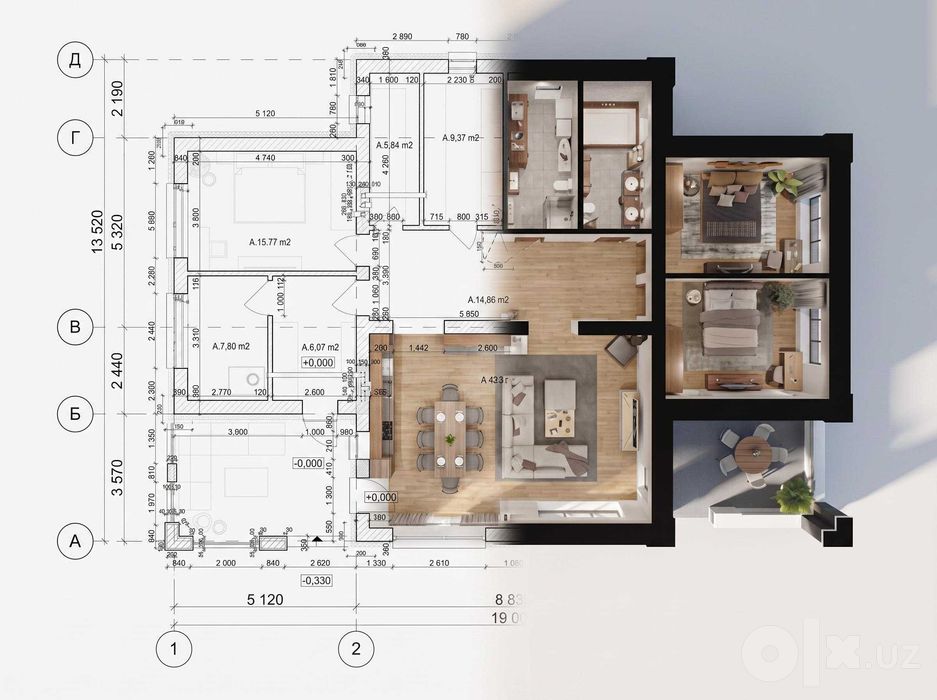 Автокад AutoCAD проекты 2D 3D чертежи модели дизайн DWG PDF планировки