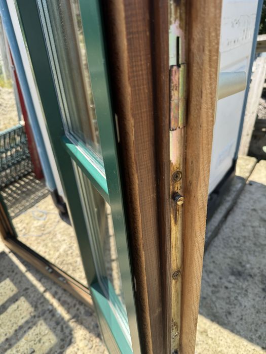 USA TERASA LEMN aluminiu tripan balcon H 215 x L 108 Garantie 2 buc