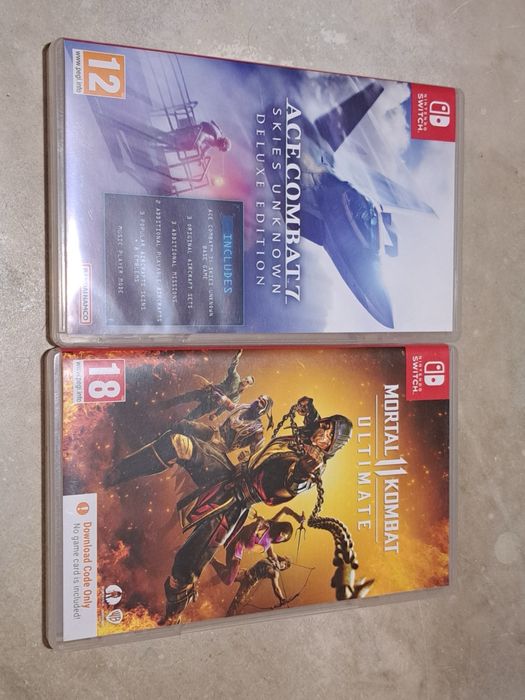 Продавам 11 игри за Nintendo Switch