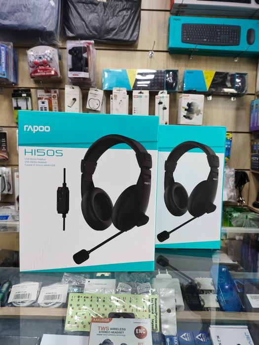 Наушники Гарнитура Rapoo H150S USB Гарантия 1 год!!