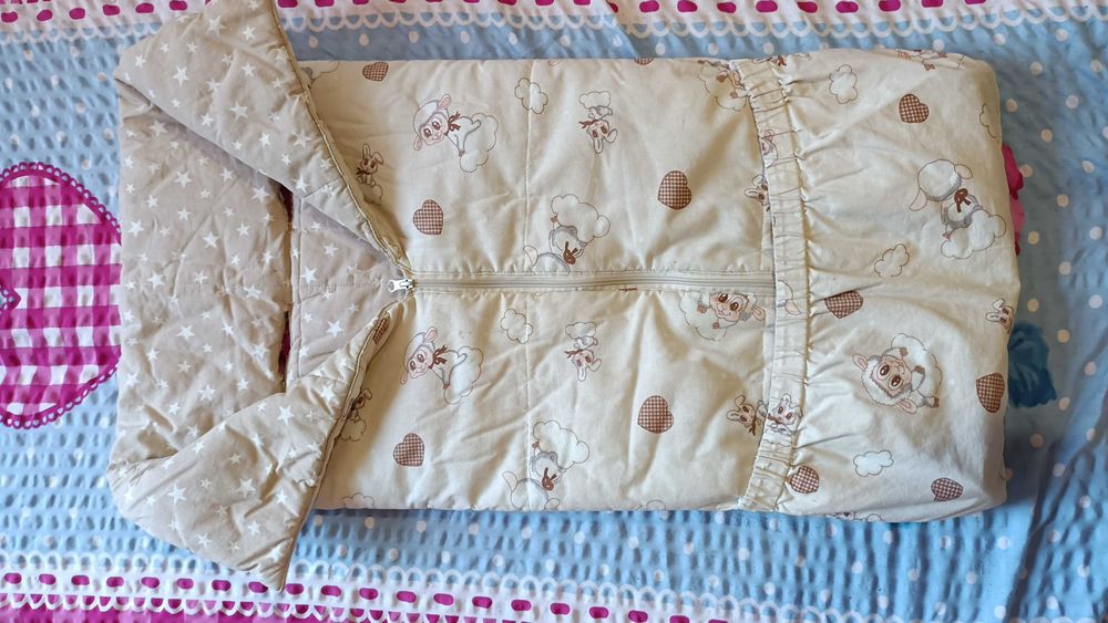 Детско зимно чувалче за количка