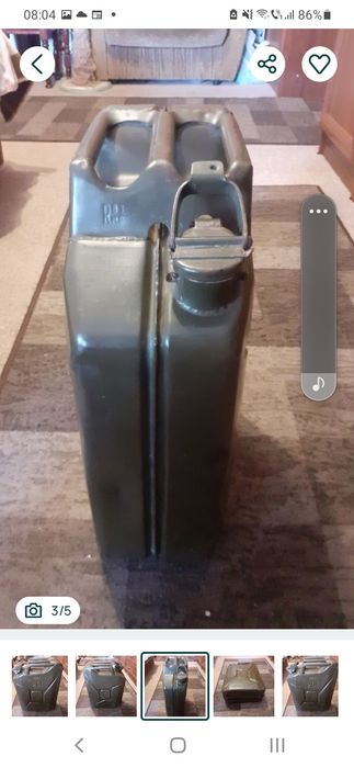 Canistre din tablă 20 litri