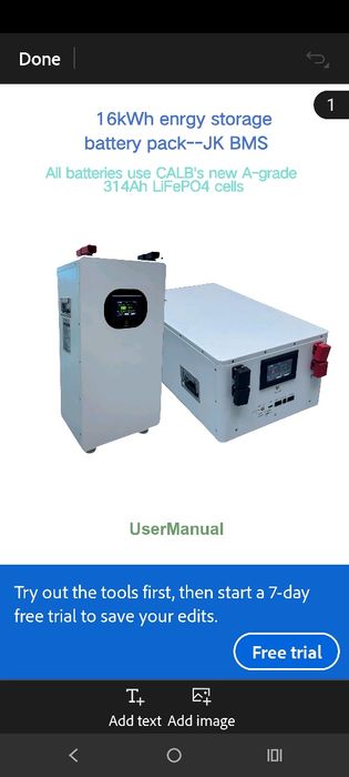 Baterii lifepo4  stocare