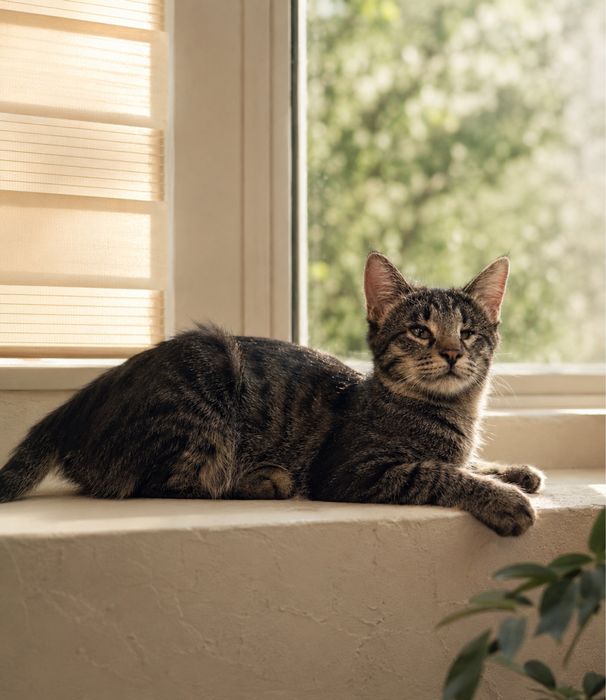 Отдам 4х месяного котенка