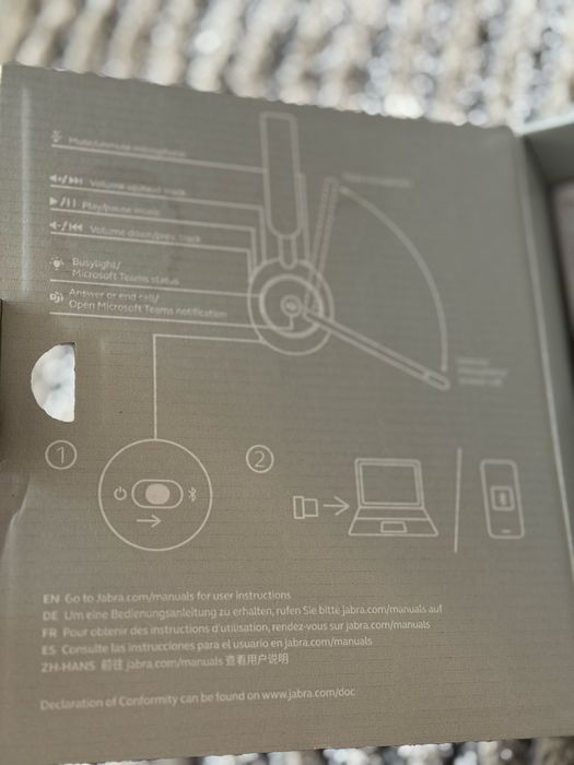 НОВЫЕ наушники Jabra Evolve2 65