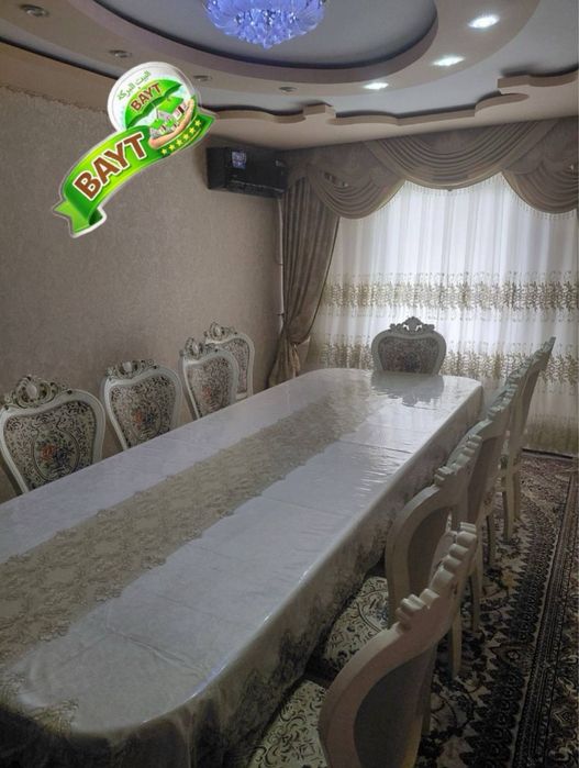 3в4/5/9 Разделка Чистый Ремонт 90м² Мебель+Тех Сергели-8 Продаётся-