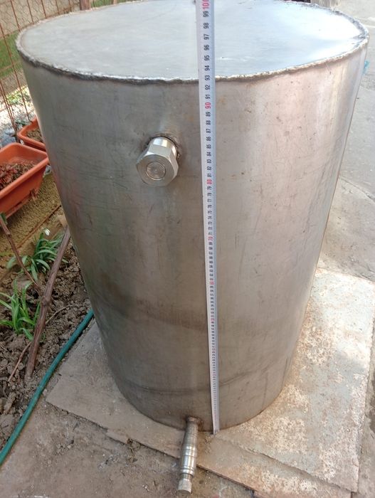 Butoi inox 300l grosime2,5mm