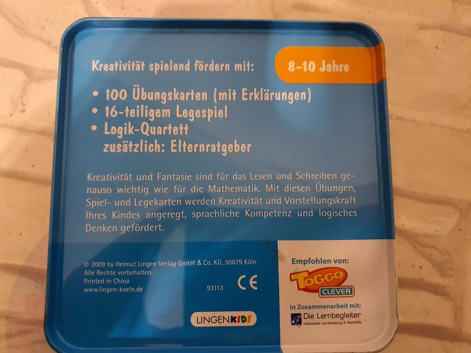 Joc de  Creativitate - Exerciții și jocuri de memorie Toggo Clever