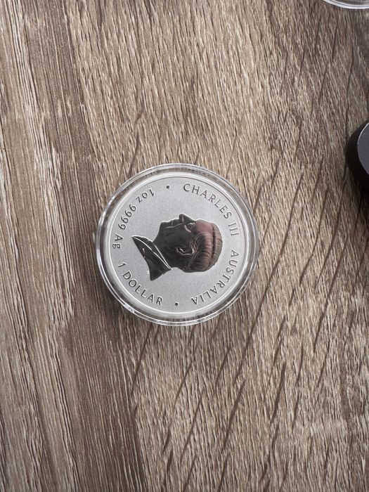 Сребърна Монета 1 унция сребърен австралийски лунар 2026 Година на Кон