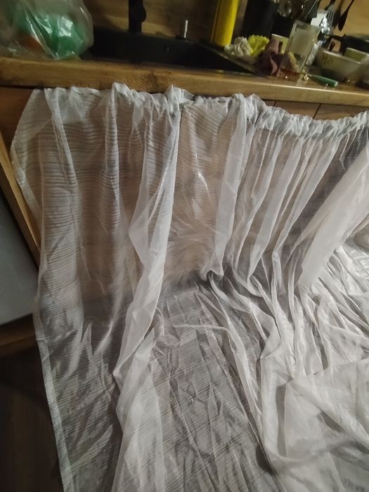 Тюль  цвет белый  есть другие